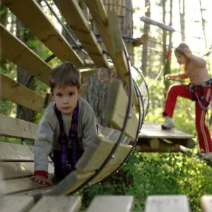 enfants Accrobranche La Canourgue