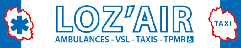 Logo Loz'Air Ambulances Taxis situé à Banassac réalisé avec WordPress