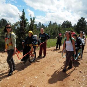 Randonnée chemin Association Sainte Angèle