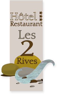 Logo Hôtel Les 2 Rives