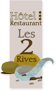 Logo Hôtel Les 2 Rives