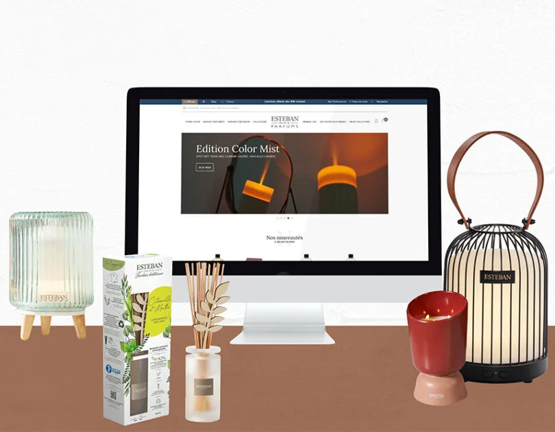 Diffuseurs de Parfum Esteban : Client e-commerce BM Services