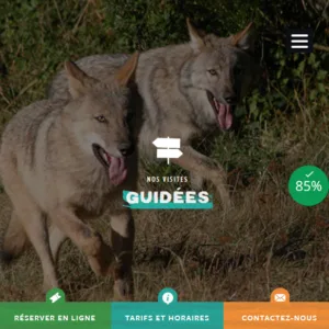 Visite guidée Loups du Gévaudan