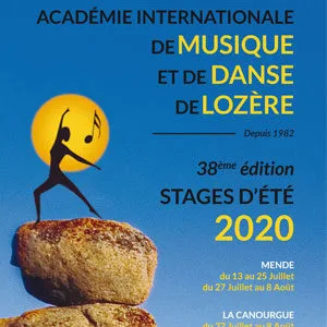 Flyer Académie Internationale de Musique et de Danse de Lozère