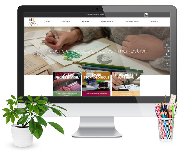 Site Lycée Saint Géraud