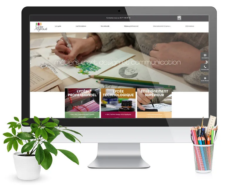 Site Lycée Saint Géraud