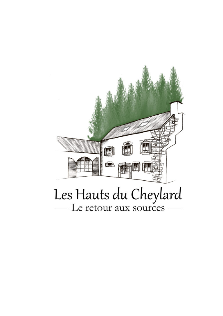 Logo Les Hauts du Cheylard chambre d'hôtes et tables d'hôtes du Gévaudan - Site réalisé sous WordPress