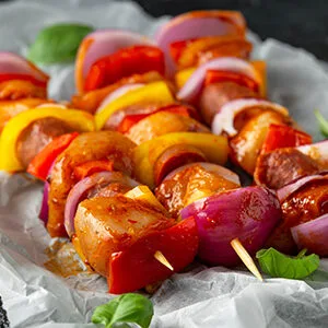 Brochettes épicées VDK
