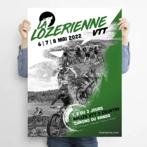 Affiche Lozérienne VTT 2022