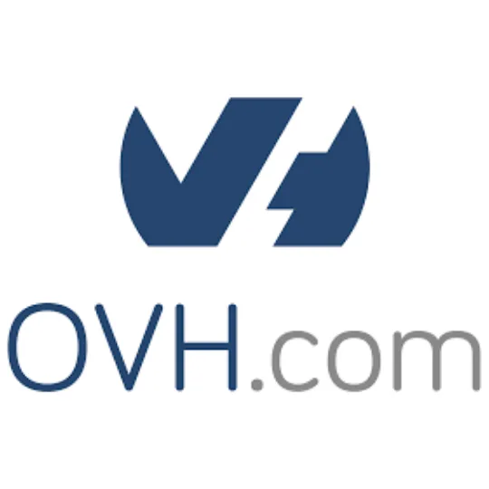 Logo OVH partenaire BM Services pour l'hébergement